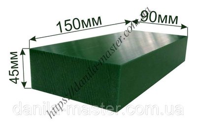 Модельний віск блок зелений (150*90*45 мм) 1061523775 фото