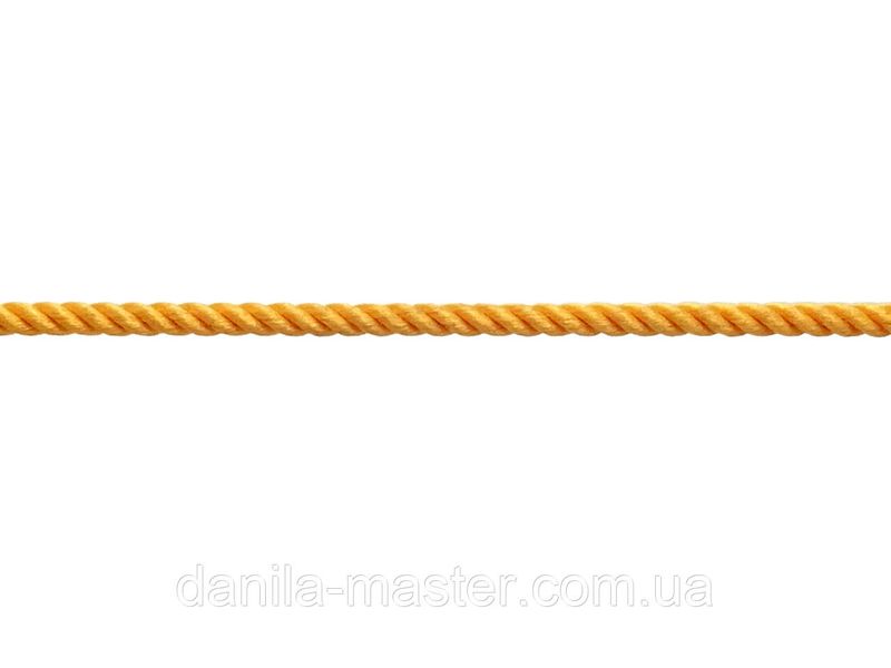 Шнур нейлоново-шелковый желтый плетеный Milan 226 (d=2,0мм) 733410533 фото