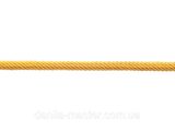 Шнур нейлоново-шовковий жовтий плетений Milan 221 (d=3,0мм) 692493170 фото